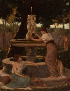 ,Cecrope Barilli - Alla fontana