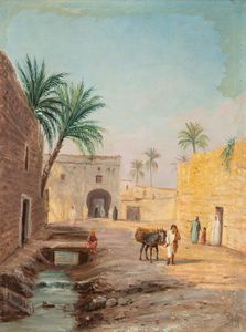 ,Ernst Huber - Vita a Biskra