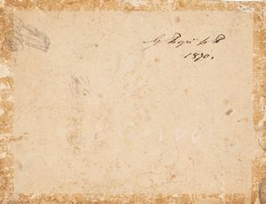 ,Giacinto Corsi di Bosnasco : La partenza del marinaio  - Asta Arte figurativa tra XIX e XX Secolo - Associazione Nazionale - Case d'Asta italiane