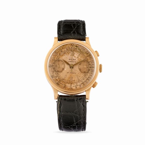 ,Rolex : cronografo 2508 personalizzato per Astrua, anni 30  - Asta Orologi - Associazione Nazionale - Case d'Asta italiane