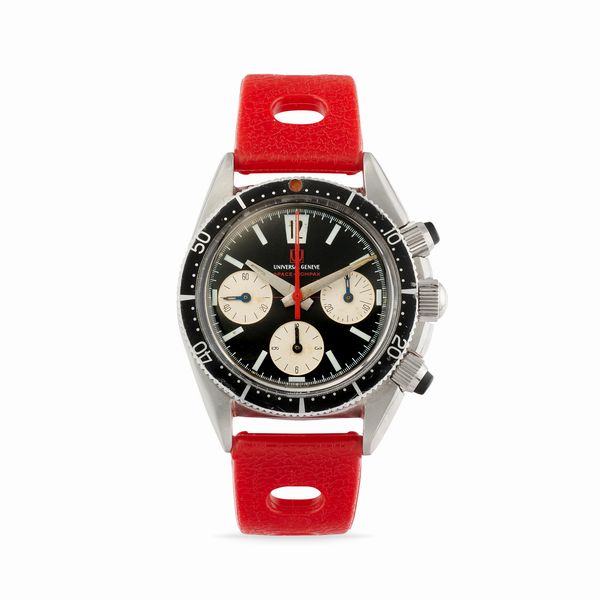 ,Universal Genève : Space-Compax 885104/01, anni 60  - Asta Orologi - Associazione Nazionale - Case d'Asta italiane