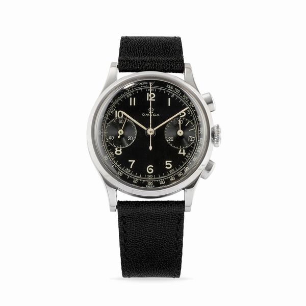 ,Omega : cronografo CK987/1, anni 40  - Asta Orologi - Associazione Nazionale - Case d'Asta italiane