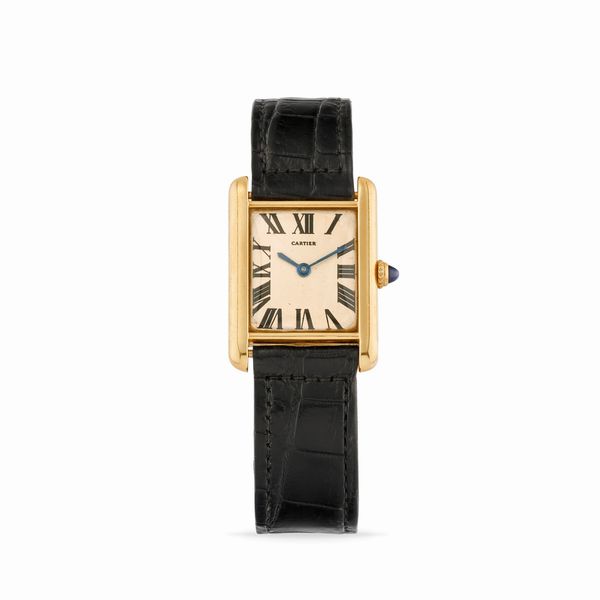 ,Cartier : Tank, anni 50  - Asta Orologi - Associazione Nazionale - Case d'Asta italiane