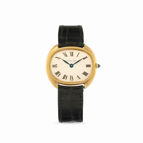 ,Cartier : Ellipse, anni 70  - Asta Orologi - Associazione Nazionale - Case d'Asta italiane
