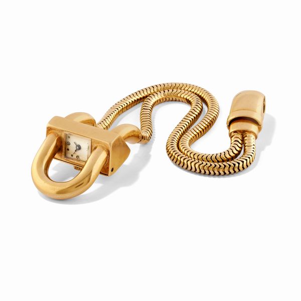 ,Van Cleef & Arpels : Cadenas, anni 40  - Asta Orologi - Associazione Nazionale - Case d'Asta italiane