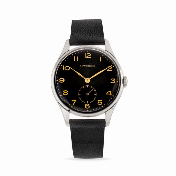 ,Longines : Calatrava 6334 oversized, anni 40  - Asta Orologi - Associazione Nazionale - Case d'Asta italiane