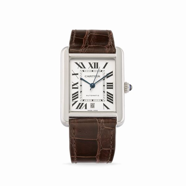 ,Cartier : Tank Solo XL 3515, anni 2010  - Asta Orologi - Associazione Nazionale - Case d'Asta italiane