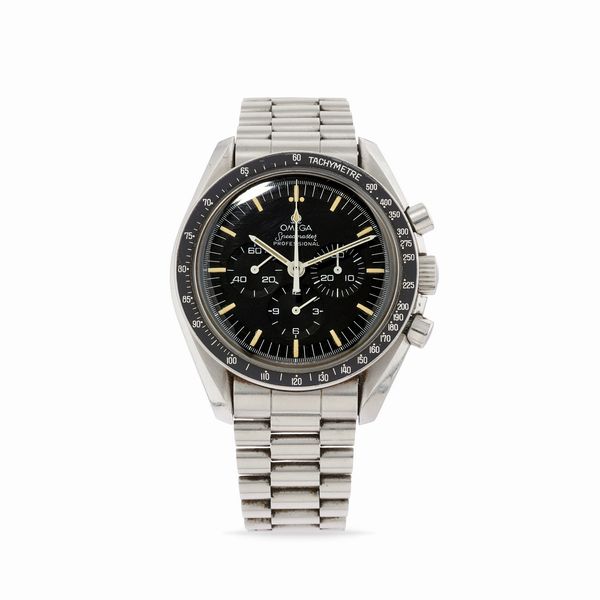 ,Omega : Speedmaster Apollo XI 345.0808, anni 90  - Asta Orologi - Associazione Nazionale - Case d'Asta italiane