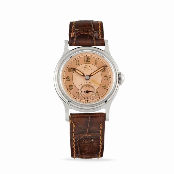 ,Mido : Multifort, anni �40  - Asta Orologi - Associazione Nazionale - Case d'Asta italiane