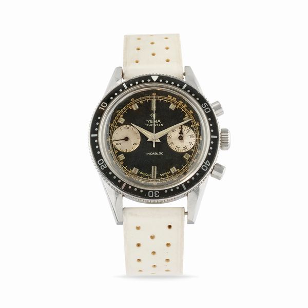 ,Yema : cronografo 9312, anni 60  - Asta Orologi - Associazione Nazionale - Case d'Asta italiane