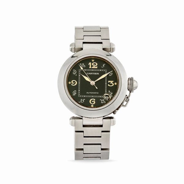 ,Cartier : Pasha 2324, anni 90  - Asta Orologi - Associazione Nazionale - Case d'Asta italiane
