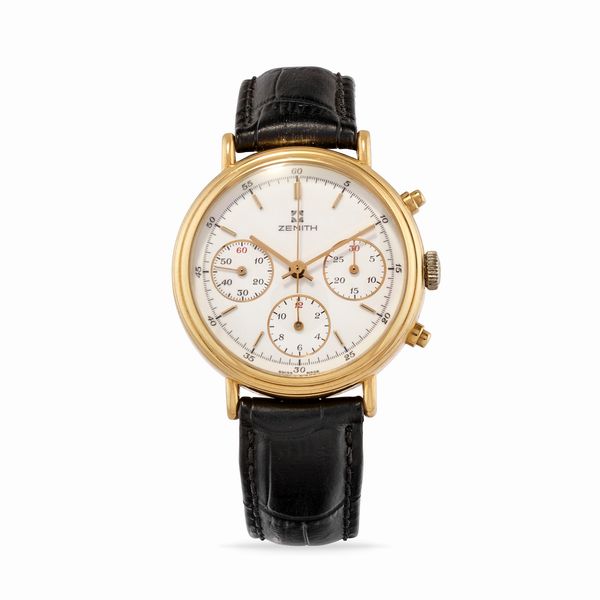 ,Zenith : cronografo, anni 80  - Asta Orologi - Associazione Nazionale - Case d'Asta italiane