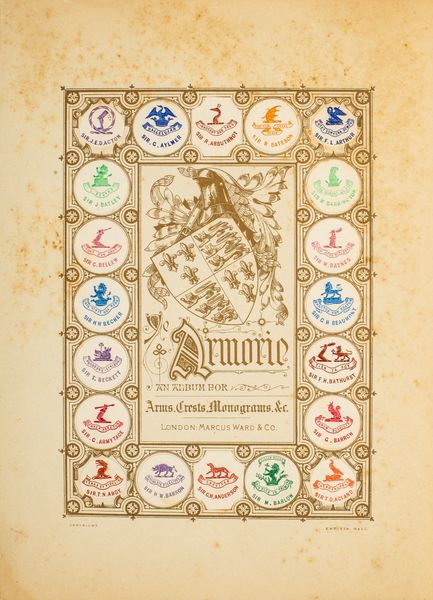 Victorian Album of Arms, Crests, and Monograms  - Asta Libri, Autografi e Stampe - Associazione Nazionale - Case d'Asta italiane