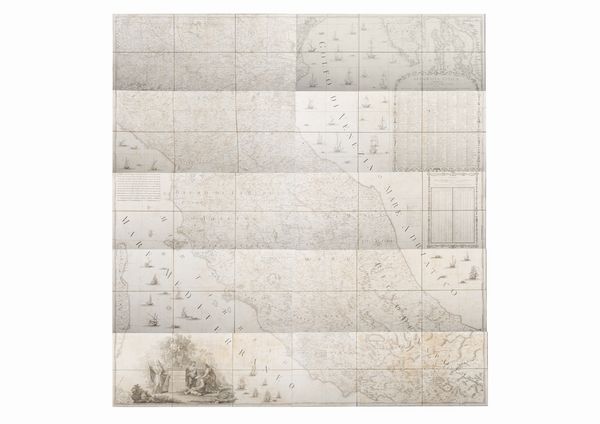 ,Giovanni Maria Cassini : Lo Stato Ecclesiastico diviso nelle sue provincie con le regioni adiacenti  - Asta Libri, Autografi e Stampe - Associazione Nazionale - Case d'Asta italiane