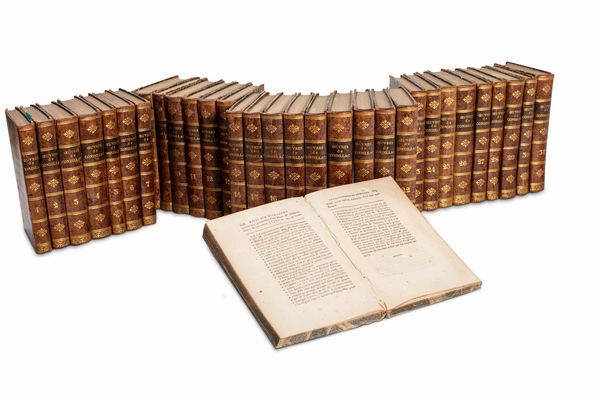 ,Condillac, Etienne Bonnot de : Oeuvres Completes  - Asta Libri, Autografi e Stampe - Associazione Nazionale - Case d'Asta italiane