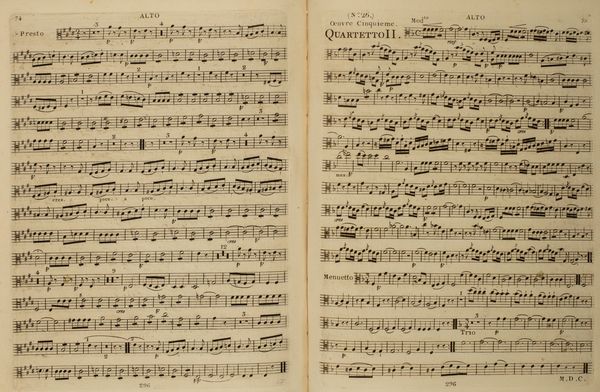 ,Franz Joseph Haydn : Collection complette des quatuors d'Haydn. Dedi�e au Premier Consul Bonaparte  - Asta Libri, Autografi e Stampe - Associazione Nazionale - Case d'Asta italiane