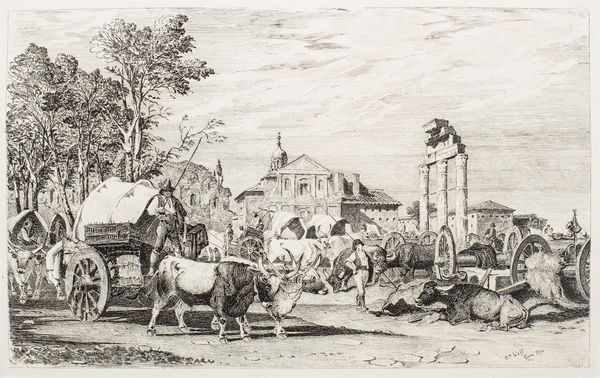 ,Charles Coleman : A series of subjects peculiar to the campagna of Rome and pontine marshes  - Asta Libri, Autografi e Stampe - Associazione Nazionale - Case d'Asta italiane