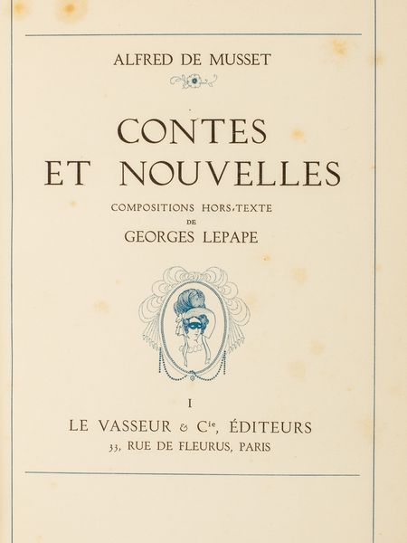 ,Musset, Alfred de : Oeuvres compl�tes illustr�es  - Asta Libri, Autografi e Stampe - Associazione Nazionale - Case d'Asta italiane