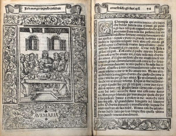 ,Alberto  Da Castello : Rosario della gloriosa Vergine Maria  - Asta Libri, Autografi e Stampe - Associazione Nazionale - Case d'Asta italiane