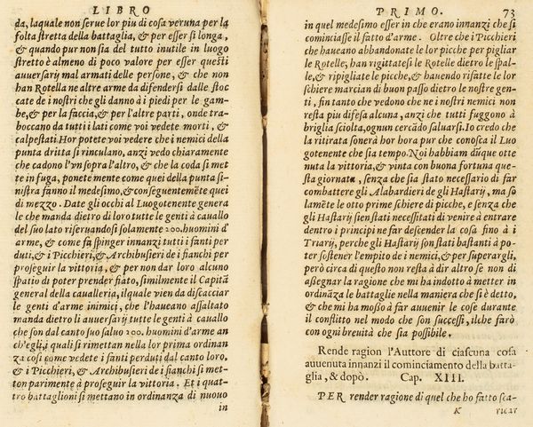 ,Du Bellay, Guillaume Monsignor di Lange - de Fourquevaux, Raymond : Della disciplina militare di mons. di Lang�, libri III. Tradotti dalla lingua francese nella italiana da Mambrino Roseo  - Asta Libri, Autografi e Stampe - Associazione Nazionale - Case d'Asta italiane