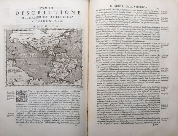 ,Tolomeo, Claudio : Geografia cioe descrittione universale della terra partita in due volumi  - Asta Libri, Autografi e Stampe - Associazione Nazionale - Case d'Asta italiane