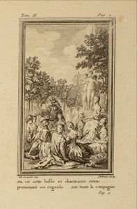 ,Boccaccio, Giovanni : Le Decameron de Jean Bocace  - Asta Libri, Autografi e Stampe - Associazione Nazionale - Case d'Asta italiane