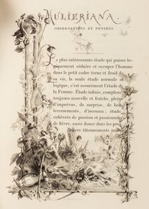 ,Uzanne, Octave : Son altesse la femme  - Asta Libri, Autografi e Stampe - Associazione Nazionale - Case d'Asta italiane