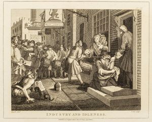 ,Hogarth  William - The Genuine Graphic Works of William Hogarth