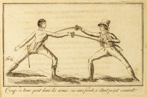 ,Jean Saint-Martin : L' art de faire des armes reduit a ses vrais principes  - Asta Libri, Autografi e Stampe - Associazione Nazionale - Case d'Asta italiane