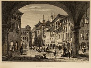 ,Thomas Roscoe - The tourist in Switzerland and Italy [...]. Illustrated from drawings by S. Proust