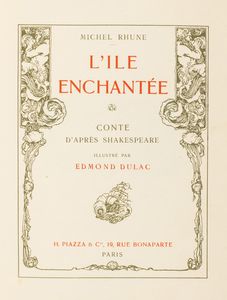 ,Edmund Dulac - L'Ile Enchante