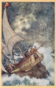 ,Edmund Dulac : L'Ile Enchant�e  - Asta Libri, Autografi e Stampe - Associazione Nazionale - Case d'Asta italiane