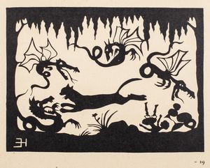 ,Helga Elmquist : Micione  - Asta Libri, Autografi e Stampe - Associazione Nazionale - Case d'Asta italiane