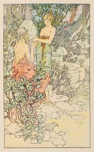 ,Anatole France : Clio. Illustrations de Mucha  - Asta Libri, Autografi e Stampe - Associazione Nazionale - Case d'Asta italiane