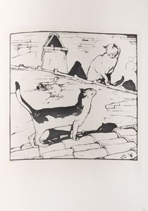 ,Duilio Cambellotti : Favole di Trilussa. Disegni e fregi di Duilio Cambellotti  - Asta Libri, Autografi e Stampe - Associazione Nazionale - Case d'Asta italiane