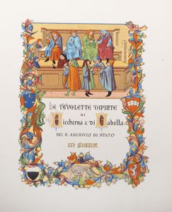 ,Alessandro Lisini - Le tavolette dipinte di Biccherna e di Gabella