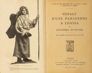 ,Alexandra David-Neel : Voyage d'une parisienne a Lhassa  - Asta Libri, Autografi e Stampe - Associazione Nazionale - Case d'Asta italiane
