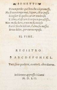 ,Domenico  Burchiello - I Sonetti del Burchiello, et di Messer Antonio Alamanni, alla Burchiellesca