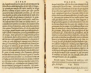 ,Du Bellay, Guillaume Monsignor di Lange - de Fourquevaux, Raymond : Della disciplina militare di mons. di Lang�, libri III. Tradotti dalla lingua francese nella italiana da Mambrino Roseo  - Asta Libri, Autografi e Stampe - Associazione Nazionale - Case d'Asta italiane