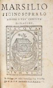 ,Ficino, Marsilio - Sopra lo amore o ver� Convito di Platone