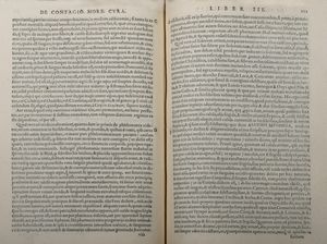 ,Fracastoro, Girolamo : Opera omnia... accessit index locupletissimus  - Asta Libri, Autografi e Stampe - Associazione Nazionale - Case d'Asta italiane