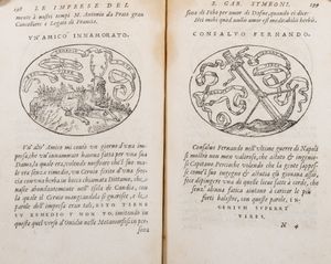 ,Paolo Giovio - Dialogo dell�imprese militari et amorose di Monsignor Giovio Vescovo di Nocera et del S. Gabriel Symeoni Fiorentino