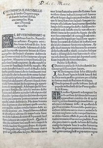 ,Gregorio I, papa - Incomincia ilibro delle omelie di sancto Gregorio papa di diverse lectioni del sancto evangelio: mandate a Fecondino vescovo