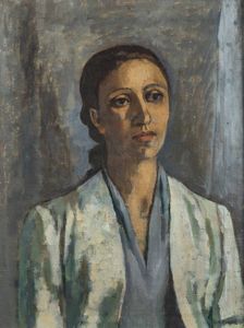 DAPHNE MAUGHAM CASORATI Londra (Regno Unito) 1897 - 1982 Torino - Figura femminile