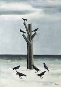 PIETRO MORANDO Alessandria 1892 - 1980 - Essi mangiano