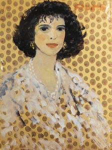 SALVATORE FIUME Comiso (RG) 1915 - 1997 Milano - Figura femminile ante 1989