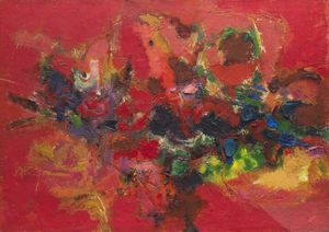 RENATO BIROLLI Verona (VR) 1905 - 1959 Milano - Centro d'equilibrio Milano 1959