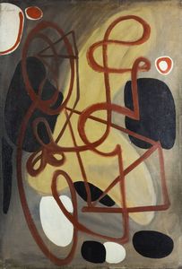 ALBINO GALVANO Torino 1907 - 1990 - Composizione 1950