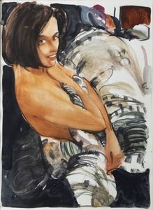 DANIELE GALLIANO Pinerolo (TO) 1961 - Figura femminile