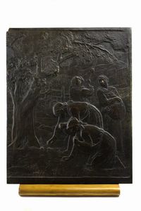 CELESTINO FUMAGALLI 1864 - 1961 - Contadini